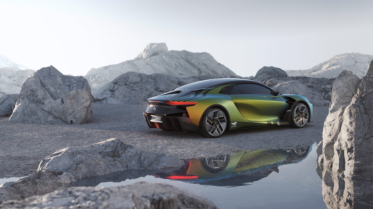 Konseptbilen DS E-TENSE PERFORMANCE